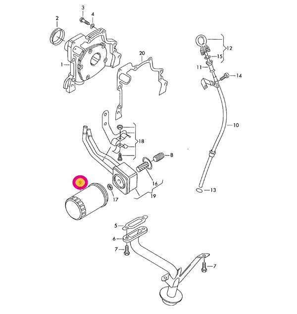 VW ルポ 6XAUA用 純正エンジンオイル＋オイルフィルターセット Volkswagen フォルクスワーゲン_画像3