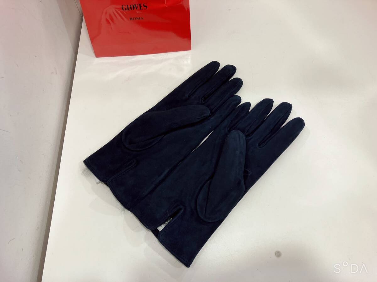 * [ unused ]Sermoneta gloves gloves leather plain lady's 