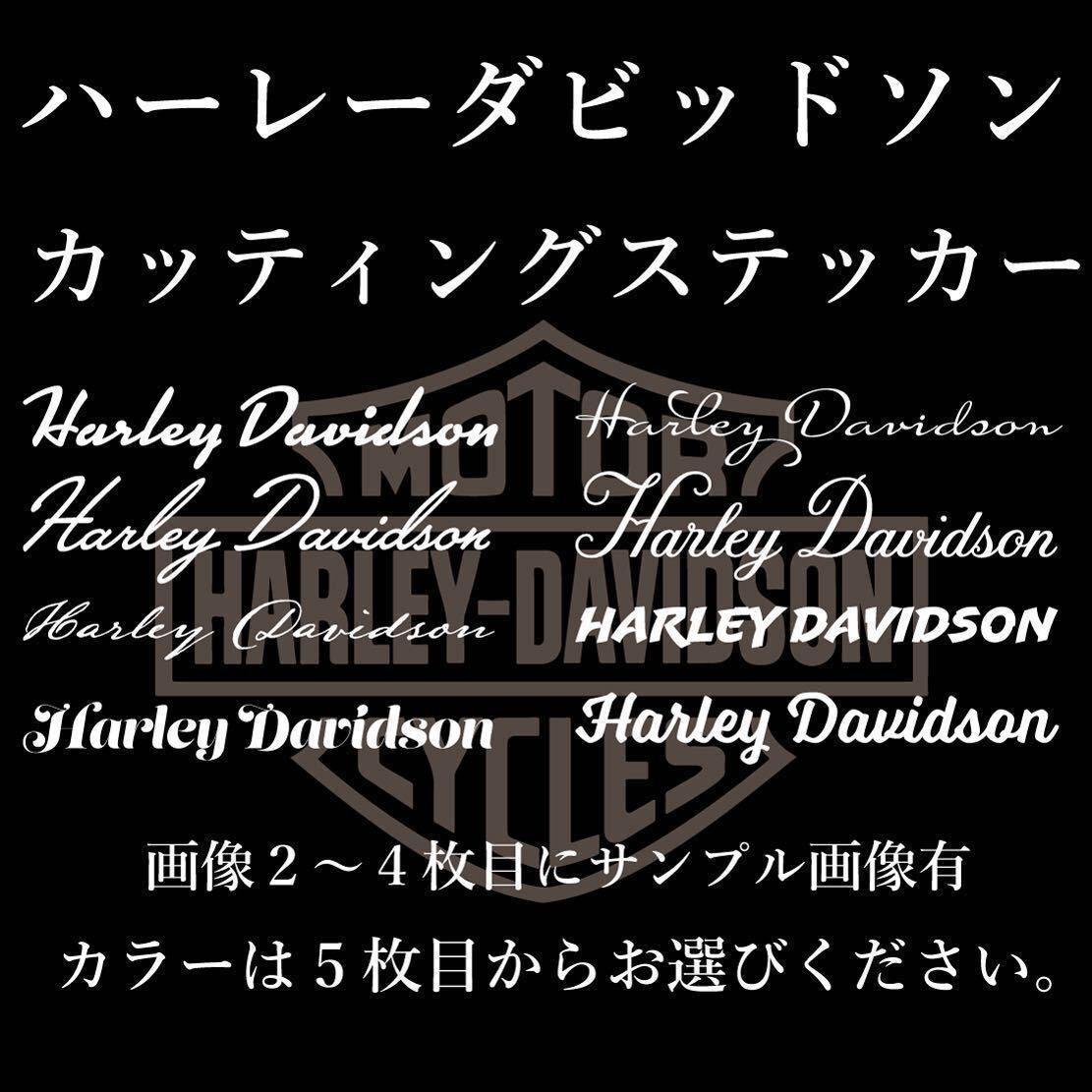 ハーレーダビッドソン系ステッカー カッティングステッカー カスタムステッカー オリジナルステッカー Harley-Davidsonの画像1