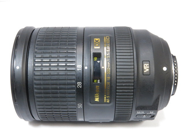 Nikon AF-S DX NIKKOR 18-300mm F3.5-5.6 G ED VR 高倍率ズーム レンズ HB-58純正フード付 ニコン [管NI2729]_画像3