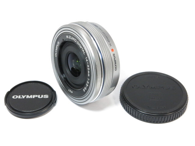 OLYMPUS M.ZUIKO DIGITAL 14-42ｍｍ F3.5-5.6 EZ ED MSC パワーズームレンズ オリンパス [管OL2746]