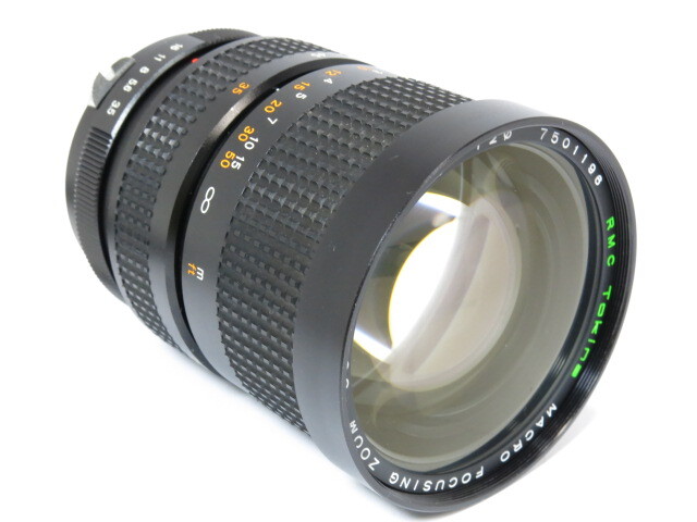 【 大口径 】Tokina MACRO FOCUSING ZOOM RMC 35-105mm F3.5 Nikon Fマウント マクロ域ありトキナー [管TO2799]_画像8