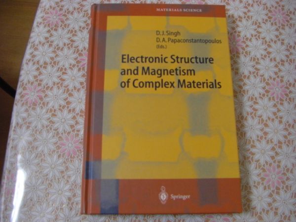 物理洋書 Electronic structure and magnetism of complex materials 複雑な物質の電子構造と磁性 A91の画像1