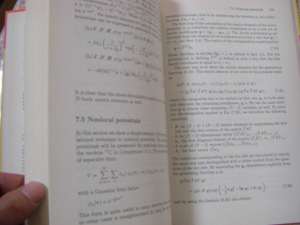 物理洋書 Stochastic variational approach to quantum-mechanical few-body problems 量子力学的少数体問題への確率変分的アプローチ A75_画像6