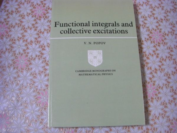 物理洋書 Functional integrals and collective excitations 関数積分と集団励起 V.N. Popov ヴィクトル・ニコラエヴィチ・ポポフ A28_画像1
