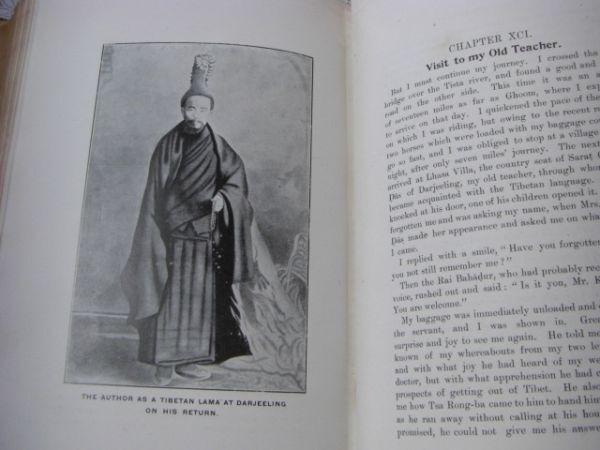 洋書 Three years in Tibet : with the original Japanese illustrations チベットの3年間 Ekai Kawaguchi 河口慧海 1909年 B16_画像9