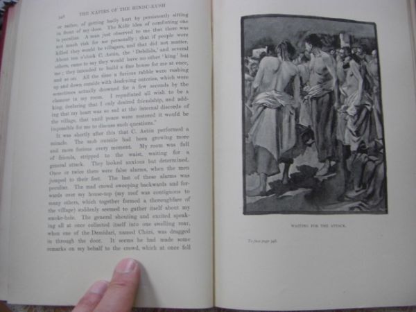 洋書 The Kafirs of the Hindu-Kush 1896年 ヒンドゥークシュ族のカーフィール George Scott Robertson B15