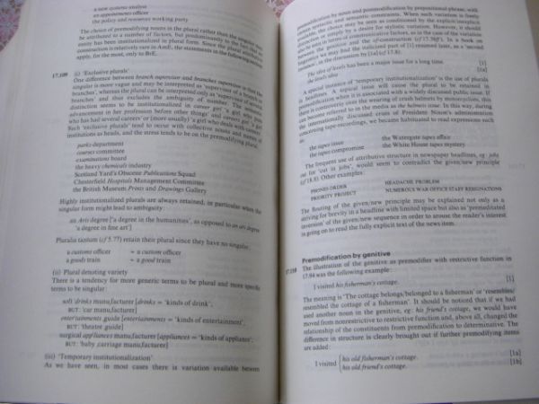  иностранная книга A comprehensive grammar of the English language 1985 год английский язык грамматика B1