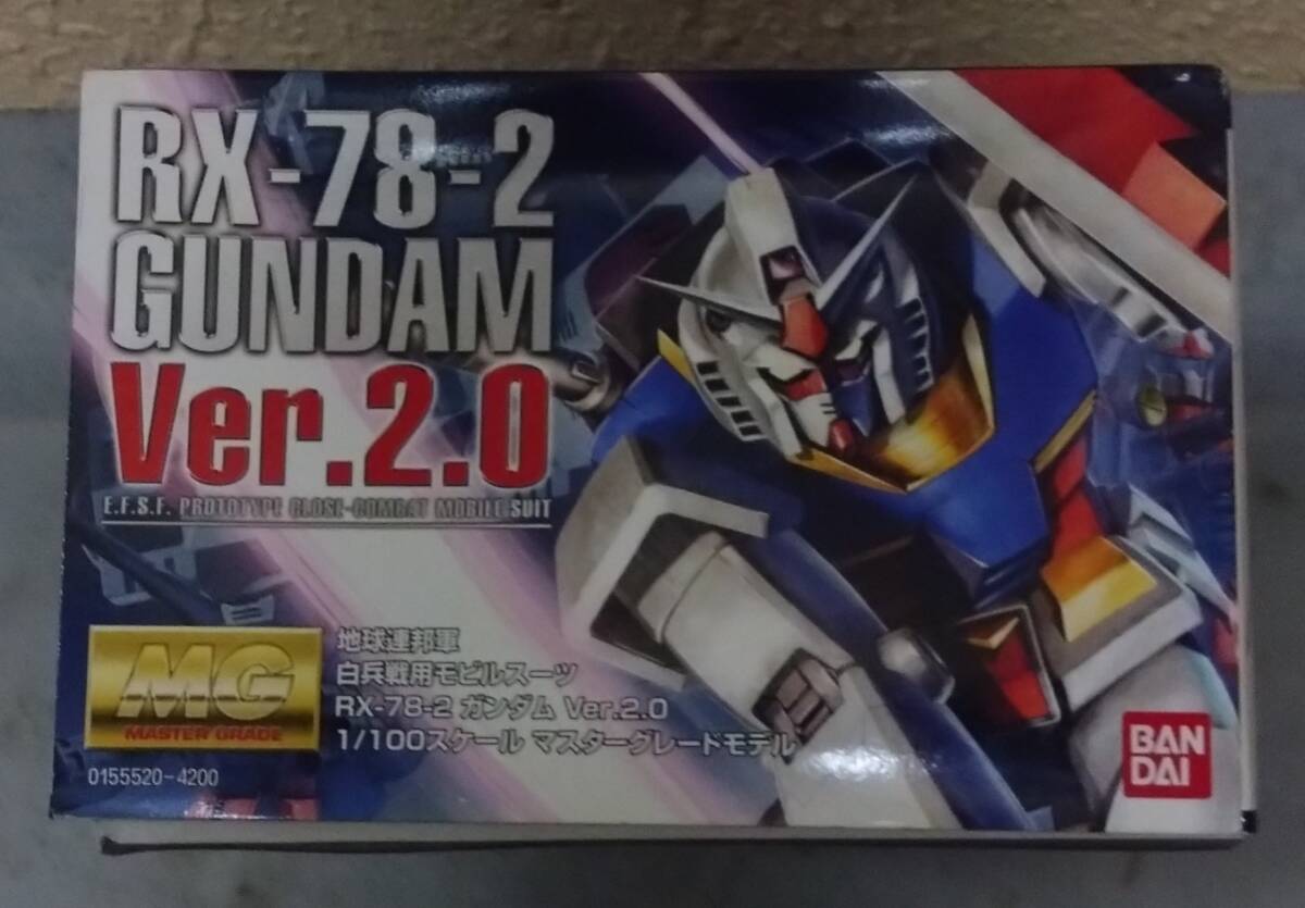[ not yet constructed ] plastic model gun pra RX-78-2 Gundam Ver.2.0 1/100 scale master grade model Mobile Suit Gundam 
