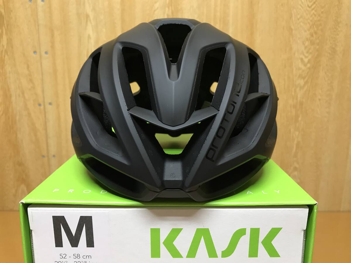 KASK / PROTONE ICON / カスク プロトーネ アイコン 艶消し黒 Mサイズ サイクリング用ヘルメット_画像1