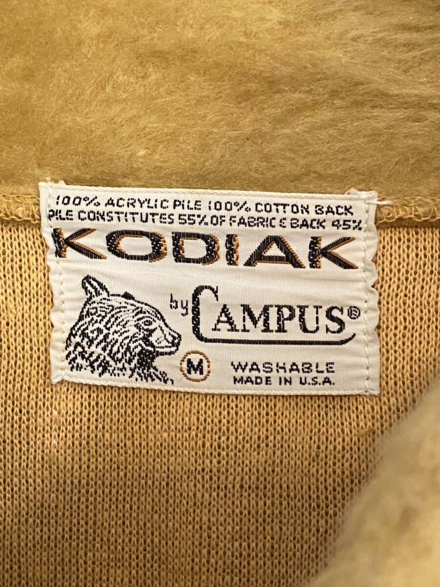 KODIAK コディアック 60s マスタード フェイクファー プル KODIAK コディアック 60s マスタード フェイクファー プル