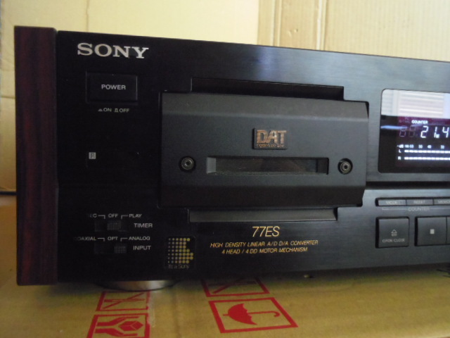  prompt decision Sony DTC-77ES DAT deck SONY