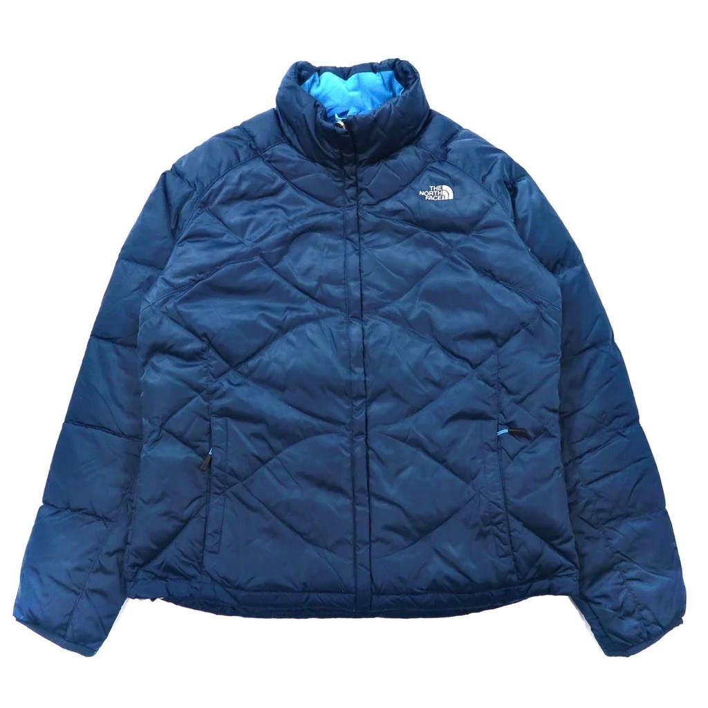 THE NORTH FACE ダウンジャケット XL ネイビー 550フィルパワー_画像1