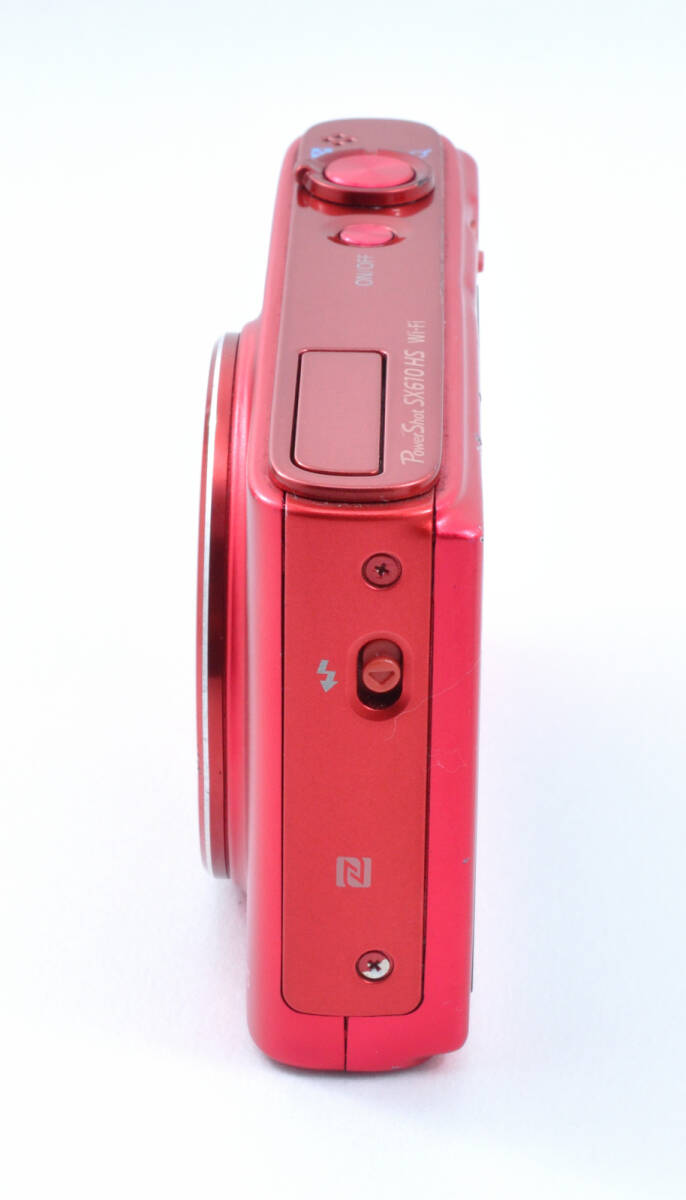 Canon PowerShot SX610 HS キャノン パワーショット レッド 赤 コンパクトデジタルカメラ　ジャンク　_画像2