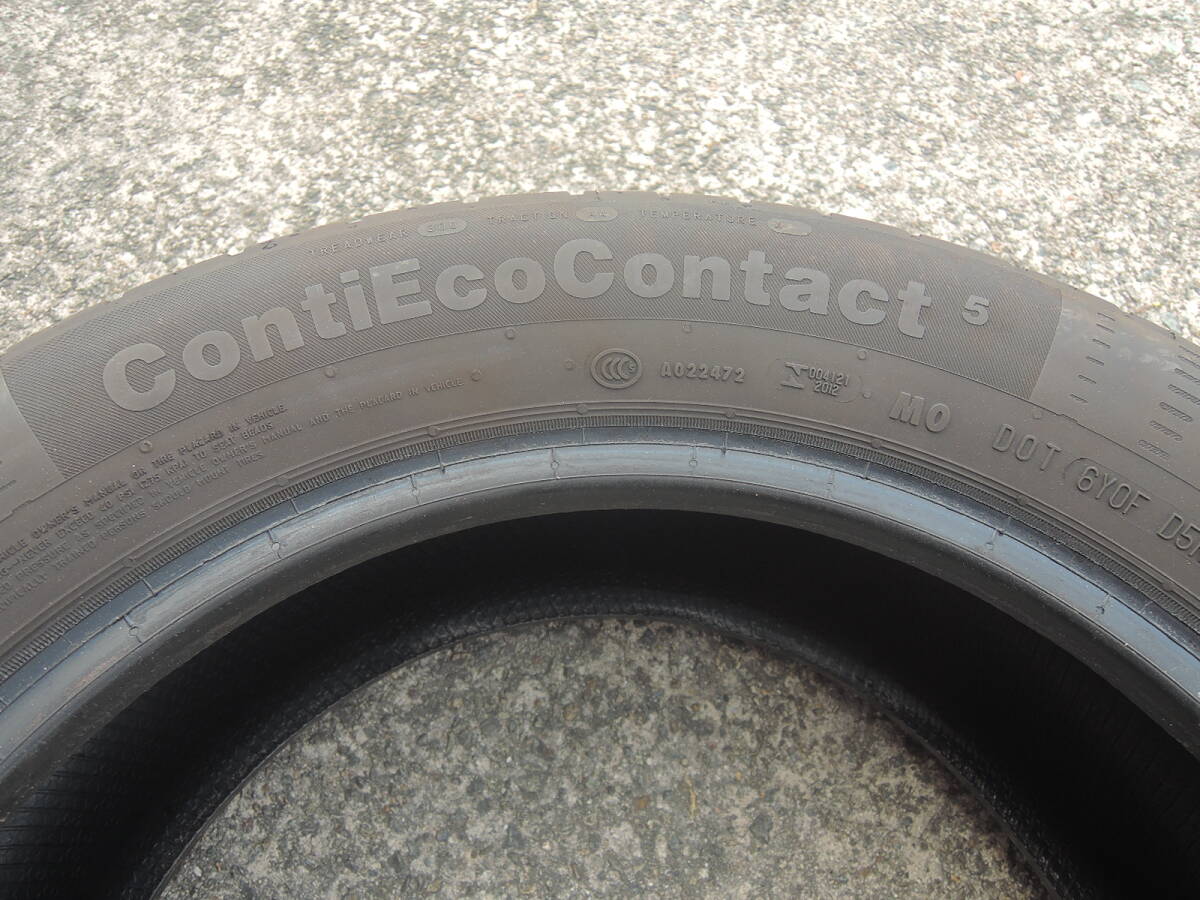 205/55R16　91H　　Continental（コンチネンタル）コンタクト５　１本のみ中古_画像5