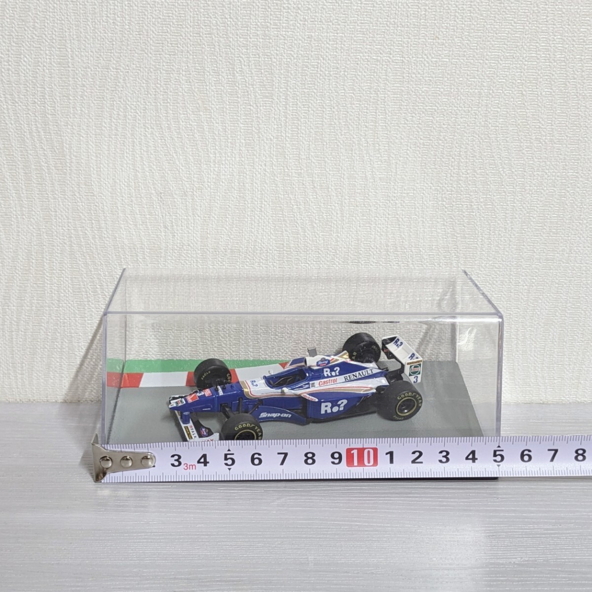 1/43 F1 ウィリアムズ FW19 1997 #3 ジャック・ビルヌーブ Williams FW19 デアゴスティーニ ダイキャスト ミニカーの画像8