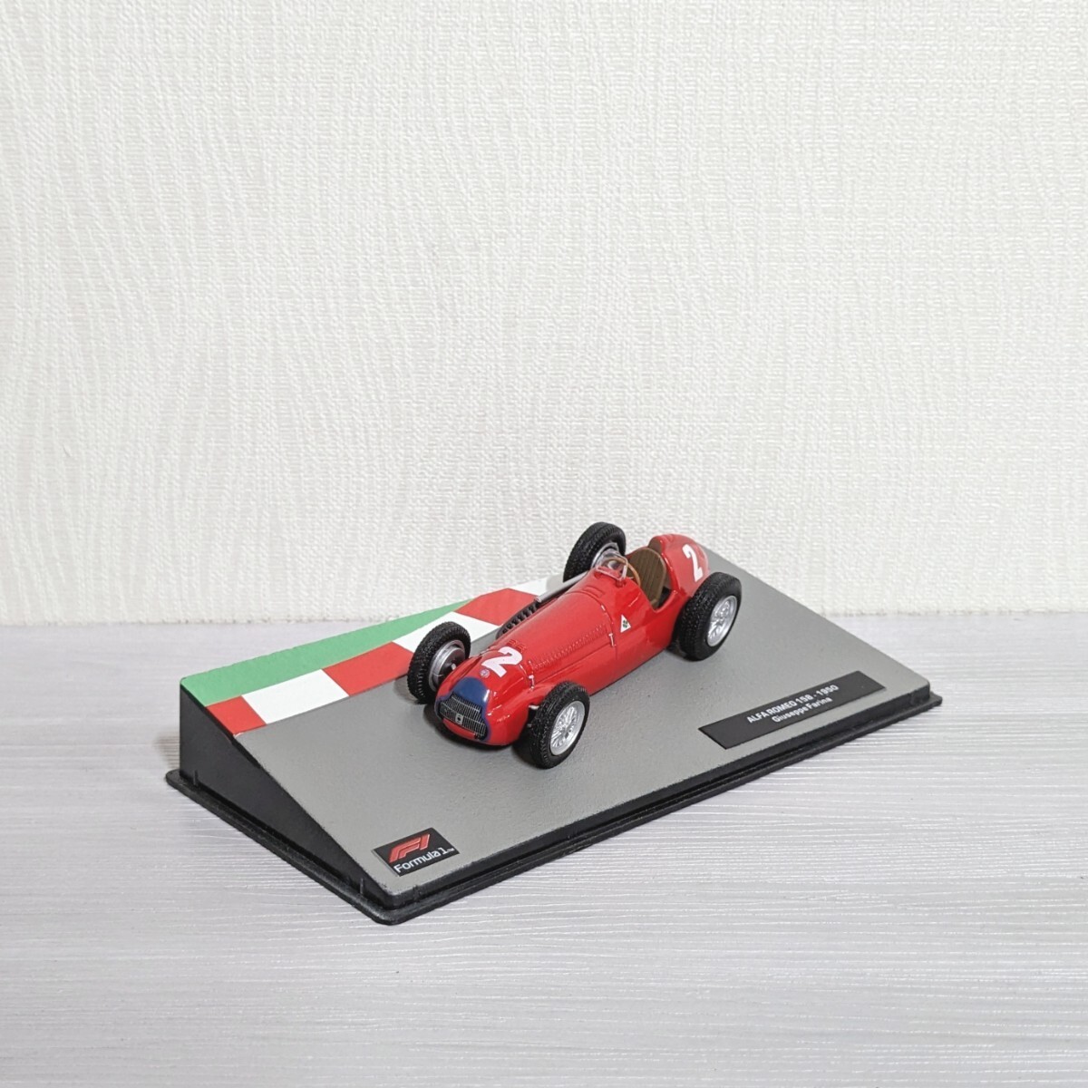 1/43 F1 アルファロメオ 158 1950 #2 ジュゼッペ・ファリーナ Alfa Romeo 158 デアゴスティーニ ダイキャスト ミニカー_画像1