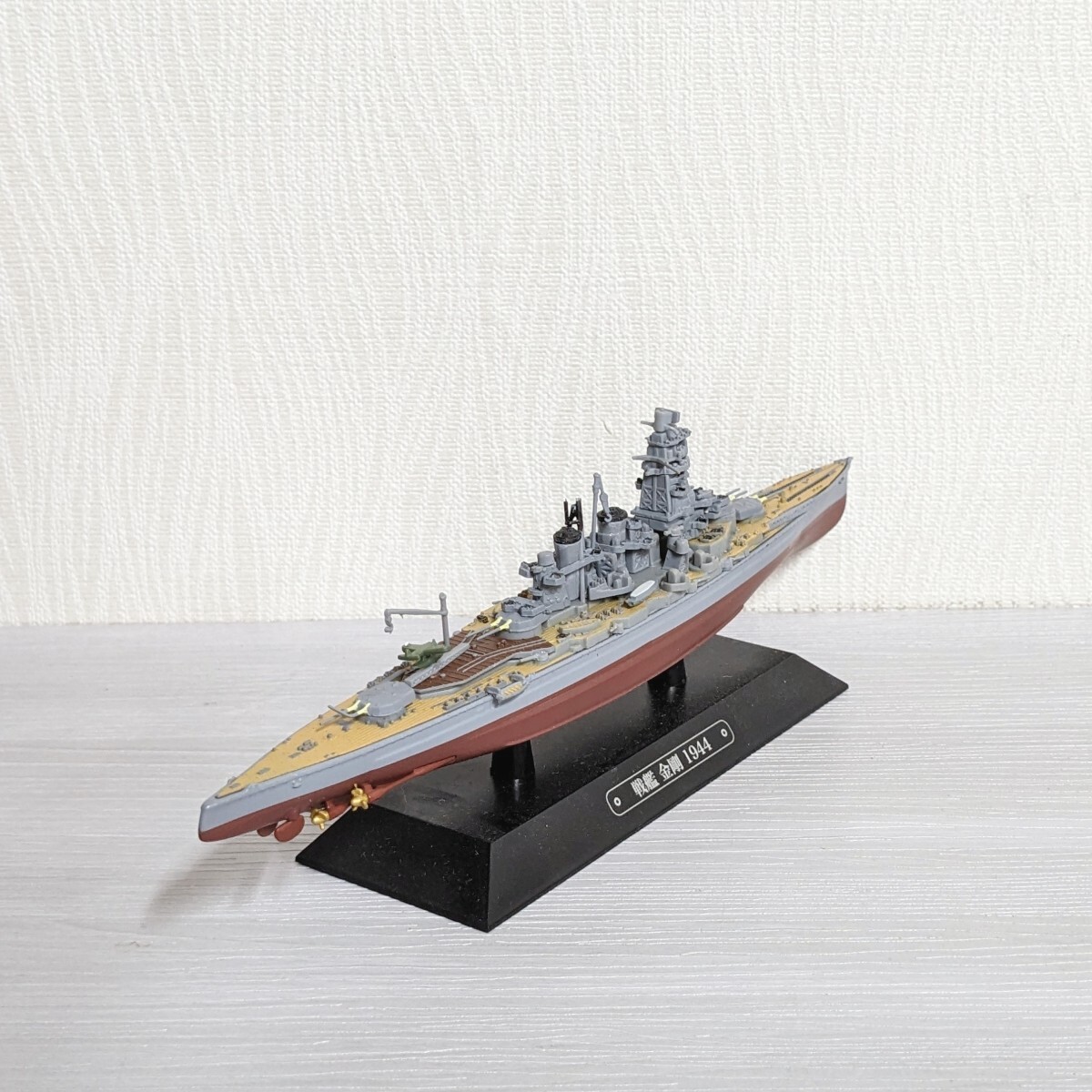 1/1100 日本海軍 戦艦 金剛 1944 ダイキャストモデル イーグルモス 世界の軍艦コレクション 第二次世界大戦の画像4