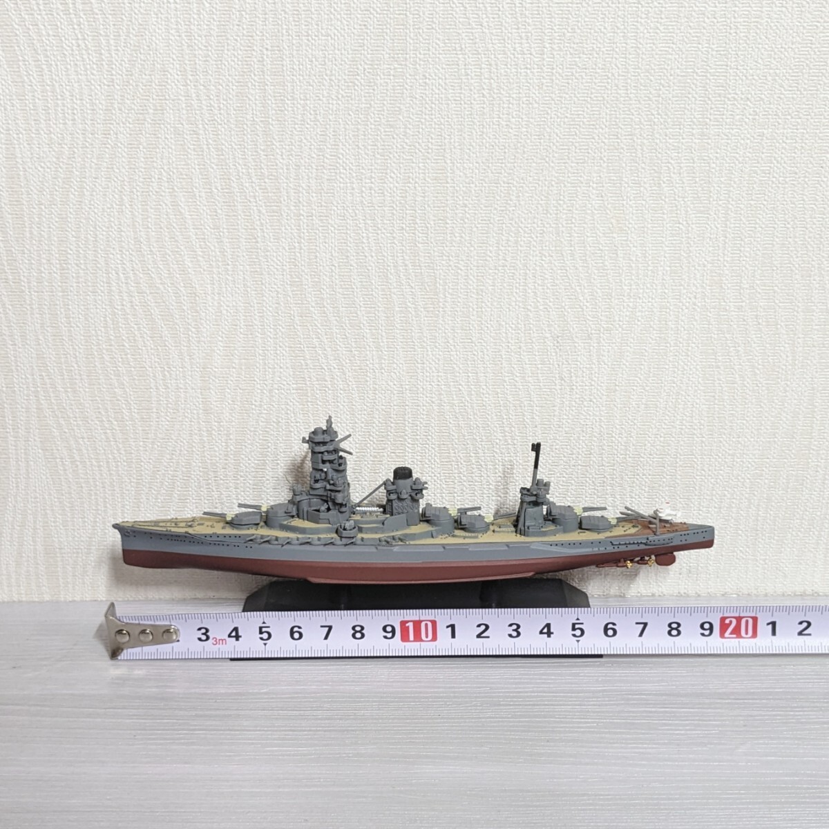 1/1100 日本海軍 戦艦 日向 1941 ダイキャストモデル イーグルモス 世界の軍艦コレクション 第二次世界大戦の画像7