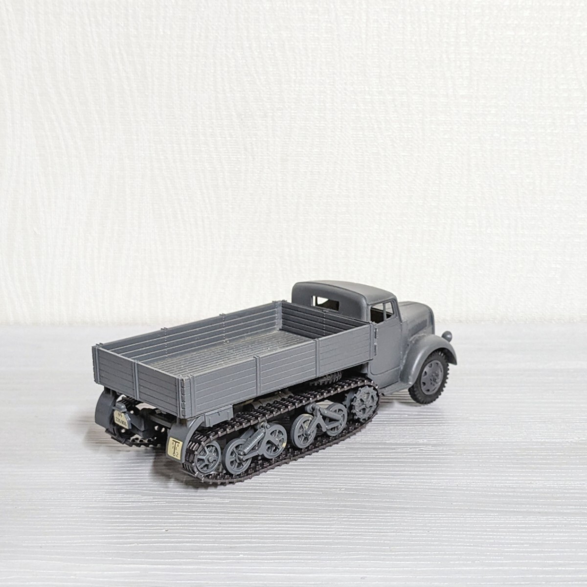 軍用車両 ハーフトラック 約13cm プラモデル 完成品 第二次世界大戦の画像4