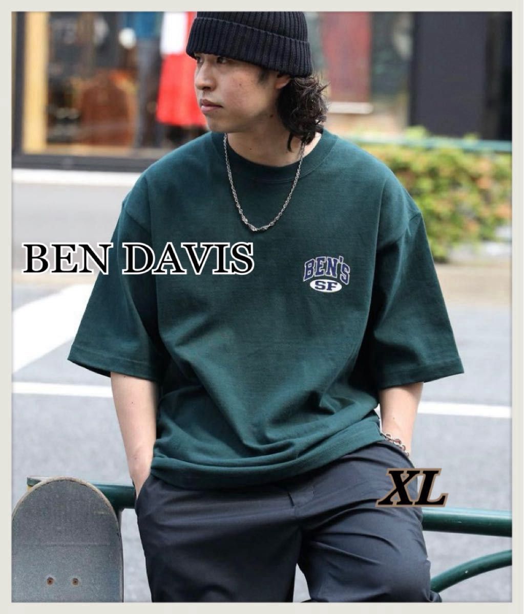 【BEN DAVIS】バックロゴ オーバーサイズTシャツ size《XL》