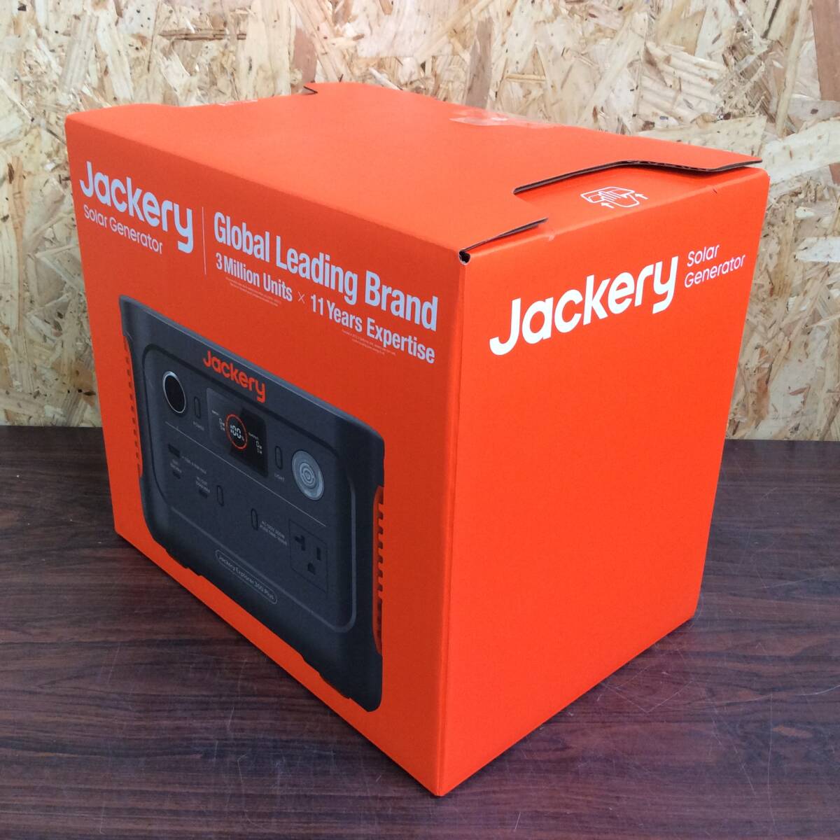 [WH-0486] unused unopened Jackeryjakli portable power supply 300 Plus JE-300B 288Wh capacity 300W rating output lithium ion battery 