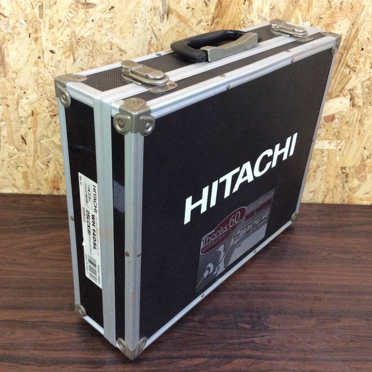 【WH-0619】中古品 HITACHI 日立工機 コードレスインパクトドライバ WH14DSL 2SLCX(B) 60周年記念モデルの画像10