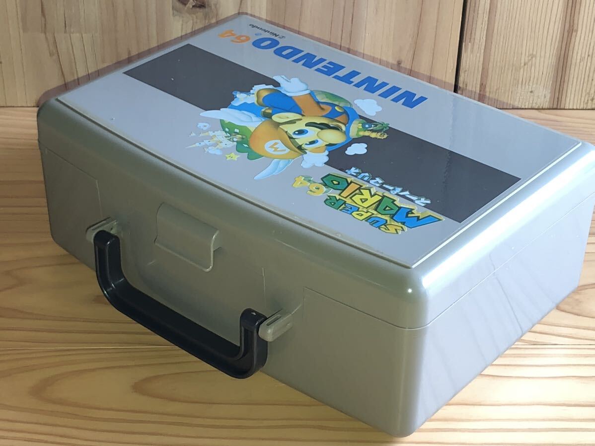  new goods unused at that time nintendo Nintendo64 storage case super Mario supermario64 vintage retoro game game 
