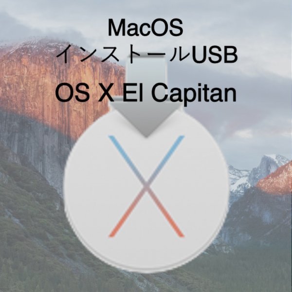 (v10.11) Mac OS X El Capitan インストール用USB [1]の画像1
