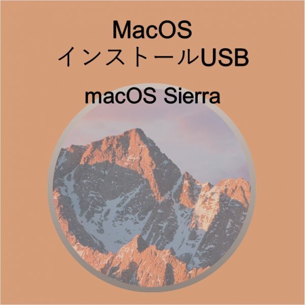 (v10.12) macOS Sierra インストール用USB [1]_画像1