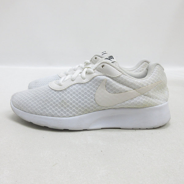 D■【23.5cm】ナイキ/NIKE TANJUN 812655 110 スニーカー/白/LADIES/43【中古】_画像1