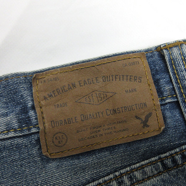 H■アメリカンイーグル/AMERICAN EAGLE デニムパンツ ジーンズ【32×30】MENS■68【中古】_画像3