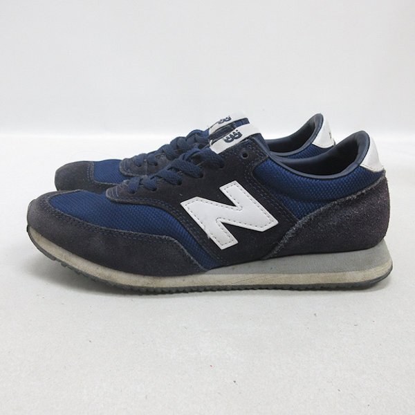 H■【24cm】ニューバランス/NEW BALANCE CW620NVY ナイロンスニーカー/紺/MENS■20【中古】_画像1