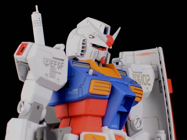 キャラホビ C3 studio RECKLESS スタジオレックス 小松原博之 ガンダムセンチネル 1/144 RX-78-2 GUNDAM Ver.2006 FINAL RCベルグ 未組立の画像2