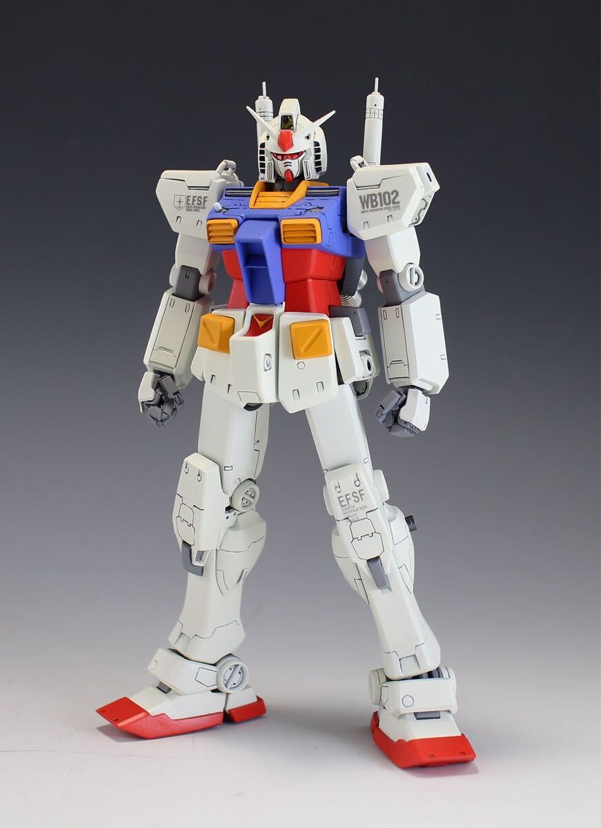 キャラホビ C3 studio RECKLESS スタジオレックス 小松原博之 ガンダムセンチネル 1/144 RX-78-2 GUNDAM Ver.2006 FINAL RCベルグ 未組立の画像1