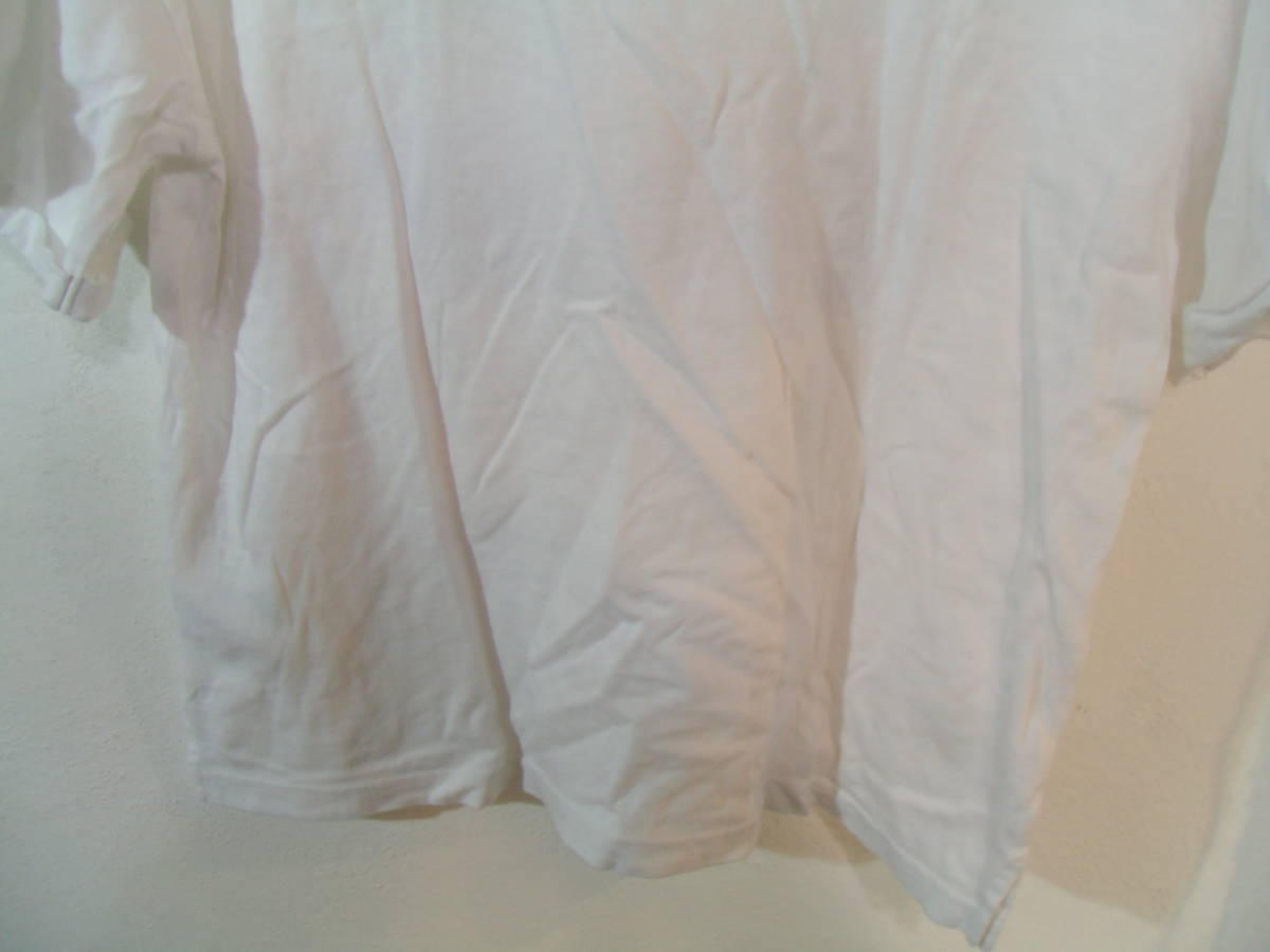 全国送料無料 ニコ アンド niko and... LETTERS 8 レディース チルする ロールアップ半袖プリント白色Tシャツ Sサイズ