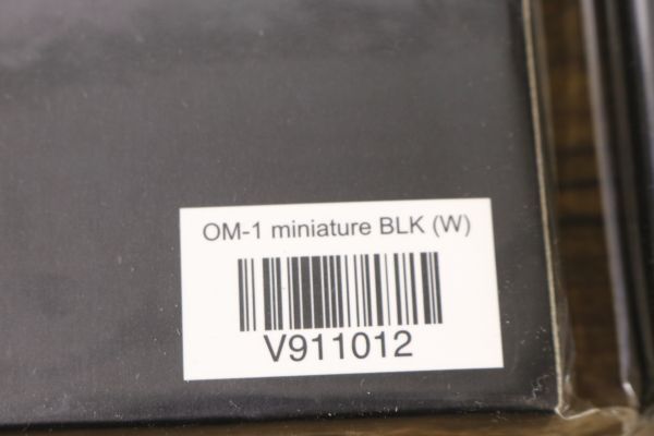 未使用 OLYMPUS オリンパス OM-1 カメラ ミニチュア ストラップ 2点 ブラック シルバーの画像5