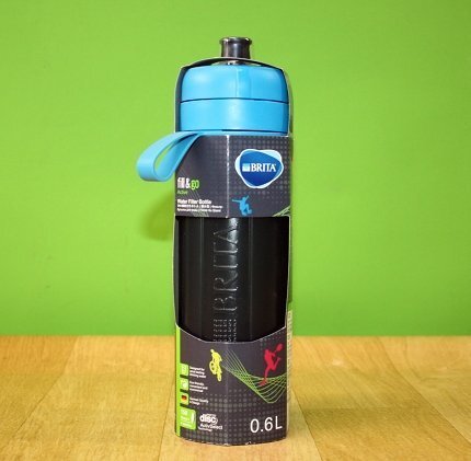 未使用 ブリタ ボトル型浄水器 フィル&ゴー アクティブ 0.6L ブルー 水筒 ボトル BRITAの画像1