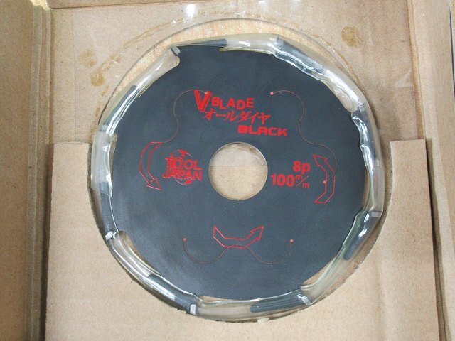 未使用 3枚セット VBLADE オールダイヤ ブラックフッ素 チップソー VB100-8OD 硬質 軟質 窯業系サイディングボード用 ツールジャパンの画像6