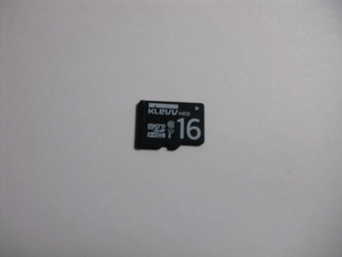 16GB microSDHCカード KLEVV class10 フォーマット済み メモリーカード microSDカードの画像1