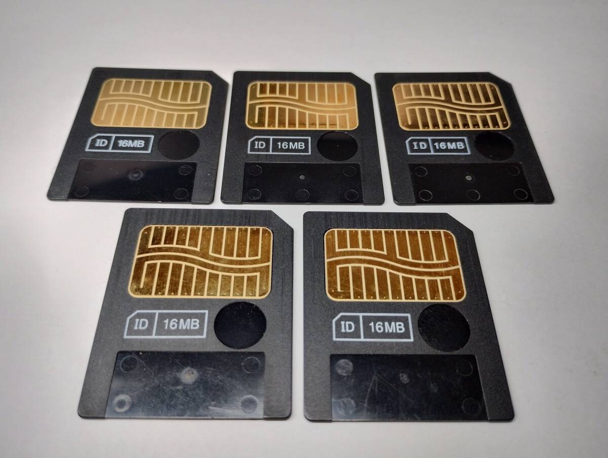 5 pieces set 16MB OLYMPUS Smart Media SM card format ending memory card SMART MEDIA