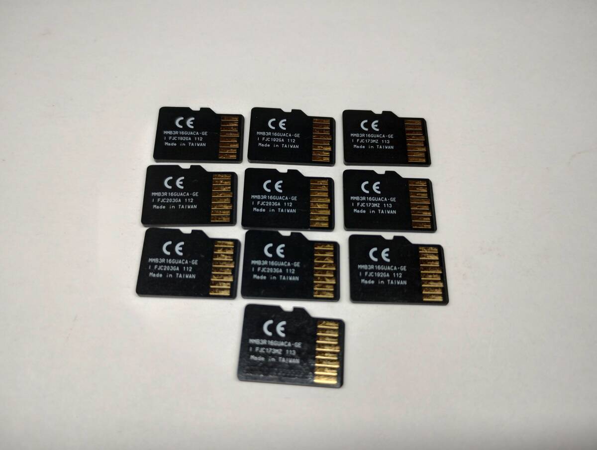 10枚セット　16GB　microSDHCカード　class2　フォーマット済み　メモリーカード　microSDカード_画像2