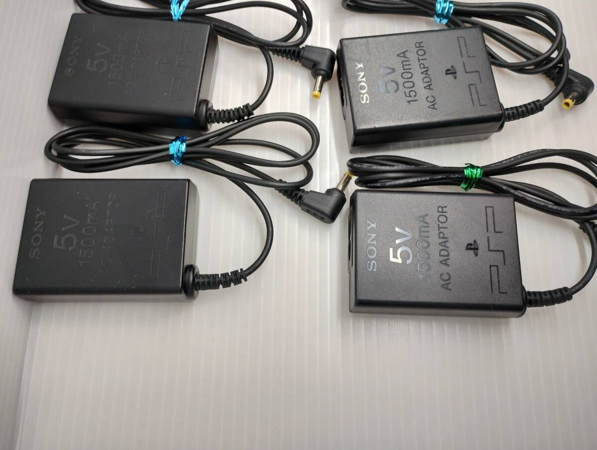 6個セット SONY 純正品 PSP用 充電器 ACアダプター PSP-380 簡易クリーニング・動作確認済み 1500mAの画像6