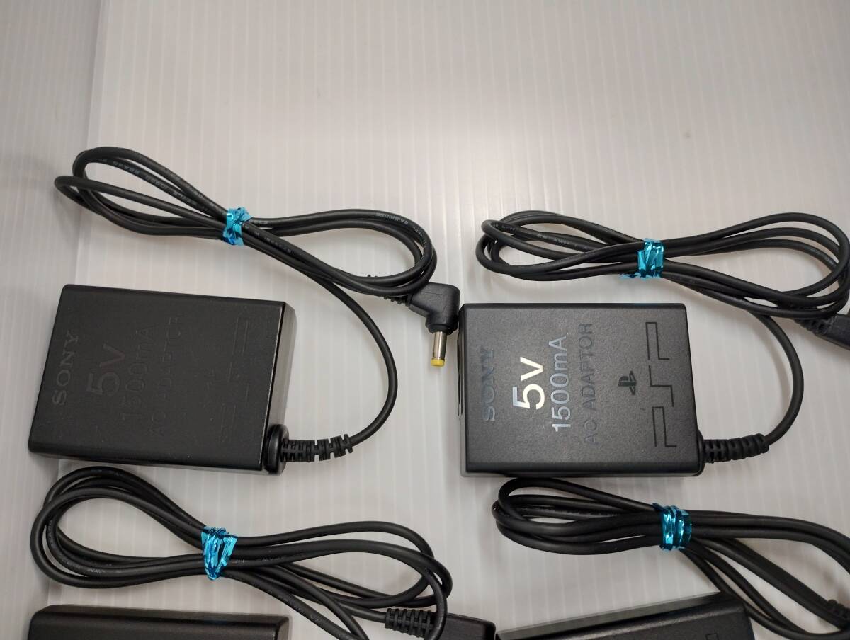 6個セット SONY 純正品 PSP用 充電器 ACアダプター PSP-380 簡易クリーニング・動作確認済み 1500mAの画像8