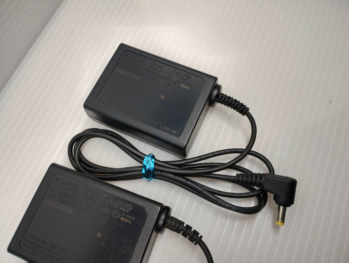 3個セット SONY 純正品 PSP用 充電器 ACアダプター PSP-380 簡易クリーニング・動作確認済み 1500mAの画像8