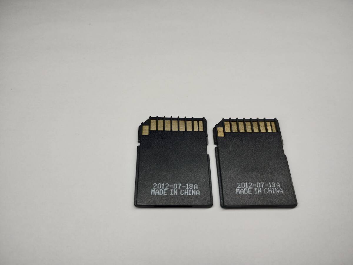 2枚セット　SanDisk　microSD→SD　変換アダプター　認識確認済み メモリーカード　マイクロSDカード　SDカード_画像2