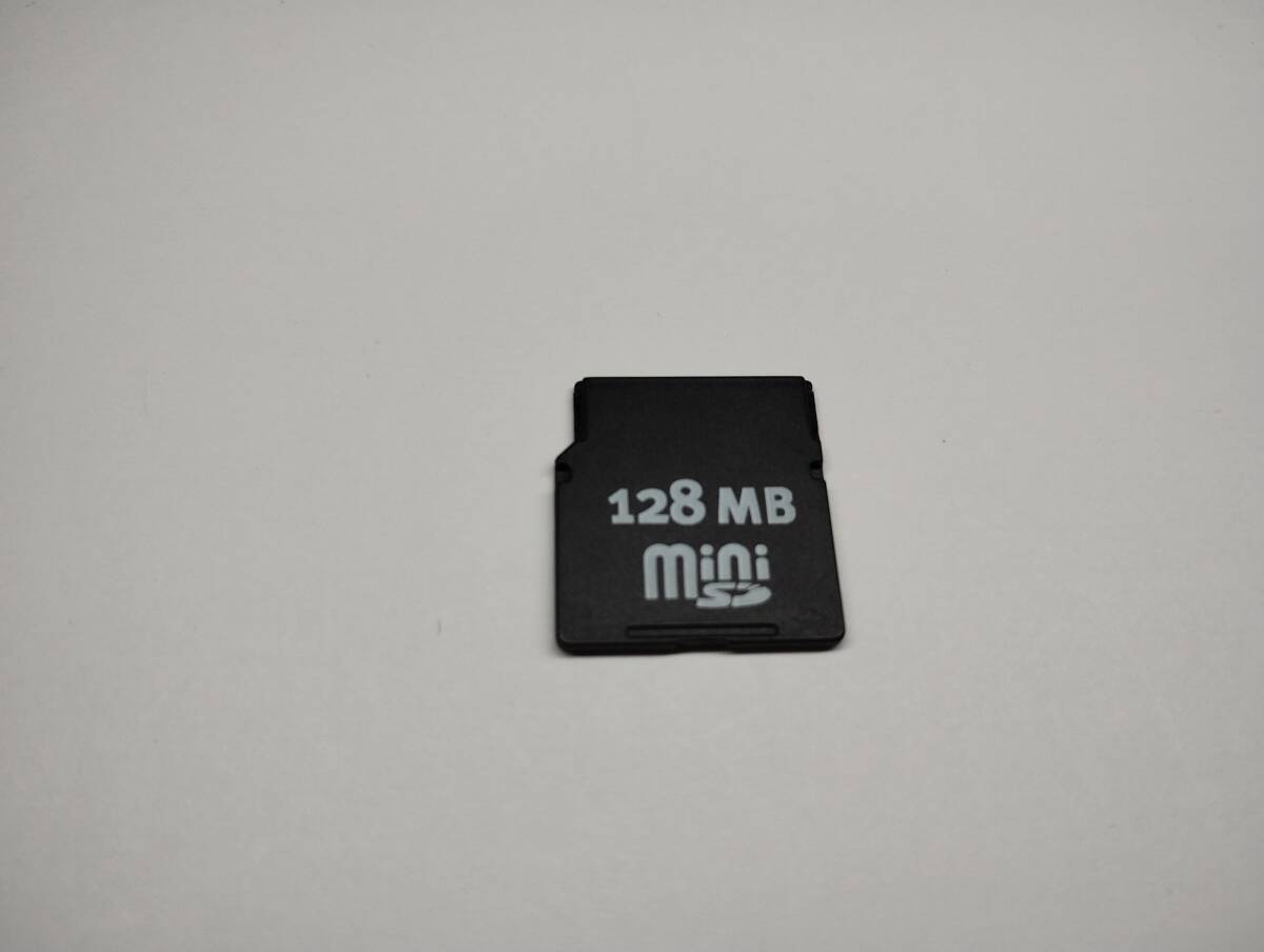 128MB　メガバイト　miniSDカード　メモリーカード ミニSDカード_画像1