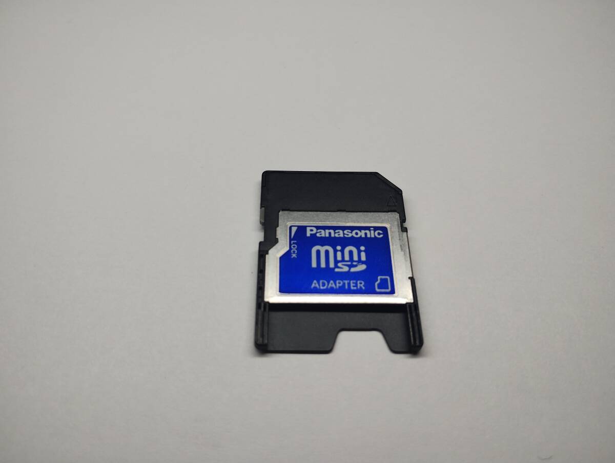 miniSD→SD　変換アダプター　Panasonic　認識確認済み メモリーカード ミニSDカード　SDカード_画像1
