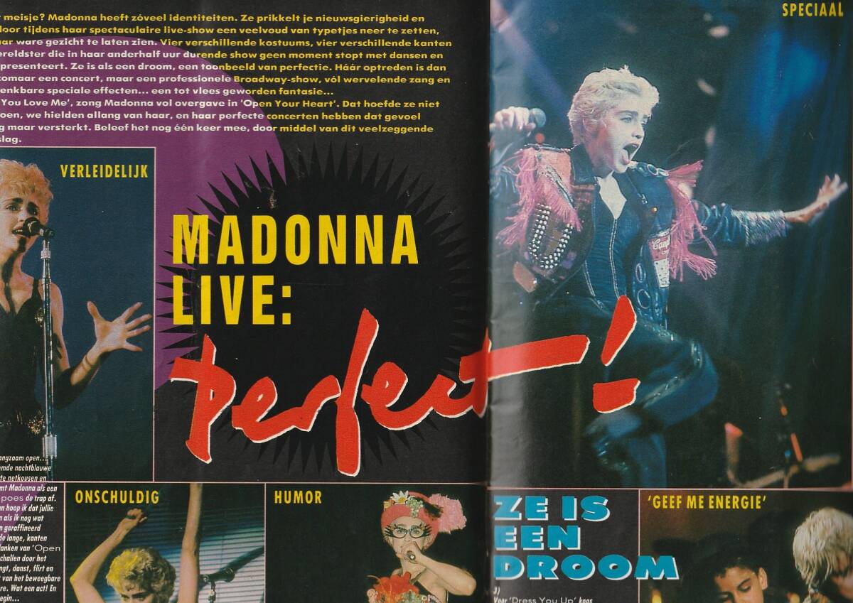 MADONNA マドンナ 表紙雑誌 HITKRANT (1987年) オランダ雑誌 : PRINCE プリンス A-HA Pet Shop Boys U2 バナナラマ - 外国語雑誌 MADONNA マドンナ 表紙雑誌 HITKRANT (1987年) オランダ雑誌 : PRINCE プリンス A-HA Pet Shop Boys U2 バナナラマ - 外国語雑誌