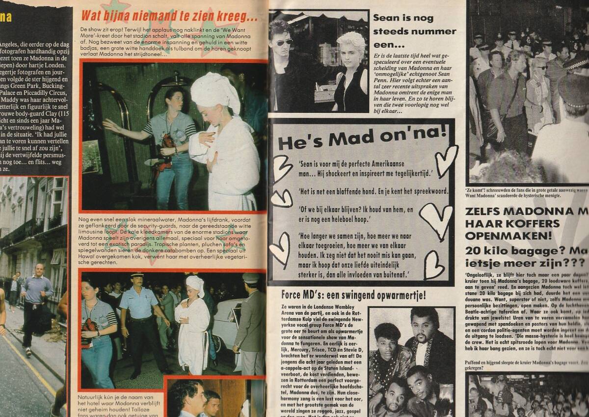 MADONNA マドンナ 表紙雑誌 HITKRANT (1987年) オランダ雑誌 : PRINCE プリンス A-HA Pet Shop Boys U2 バナナラマ - 外国語雑誌 MADONNA マドンナ 表紙雑誌 HITKRANT (1987年) オランダ雑誌 : PRINCE プリンス A-HA Pet Shop Boys U2 バナナラマ - 外国語雑誌